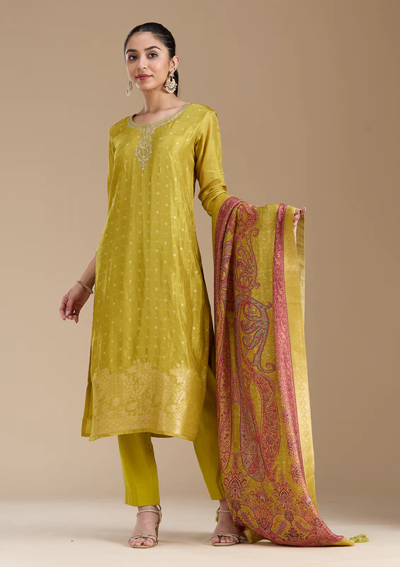Stretch Fit Straight Salwar
